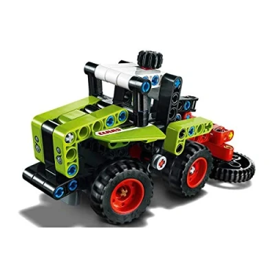 Image of LEGO 42102 Technic Mini CLAAS XERION Tractor to Harvester, 2in1 Building Set, Heavy Duty Vehicles Collection