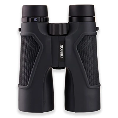 Image of Carson TD 050ED 10x50 3D Series ED Glass HD Binoculars, Black
