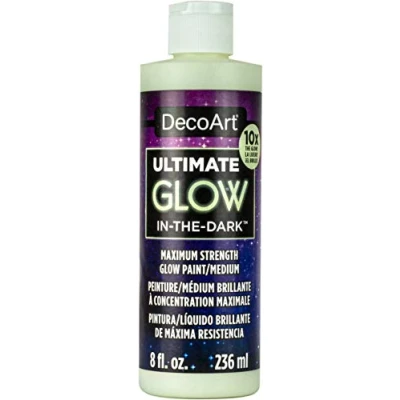 Image of Deco Art Paint Glow in Dark 8OZ, One Size