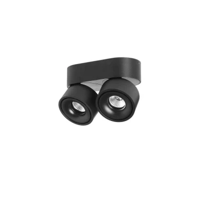Image of LOOM DESIGN Aim LED downlight 2 bulb black