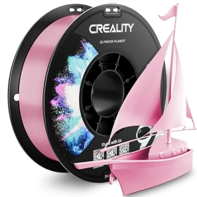 Image of CREALITY PETG Filament 1.75mm 3D Printer Filament, 1kg (2.2lb) Neatly Wound Spool, Dimensional Accuracy ±0.03mm, 2024 Latest Batch, Fit for Ender, Bambu Lab, Anycubic,ELEGOO FDM Printers, Pink