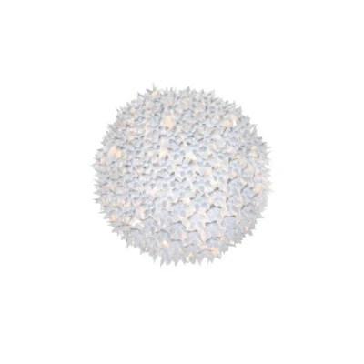 Image of Kartell Bloom C1 Wall Lamp/Ceiling Lamp White