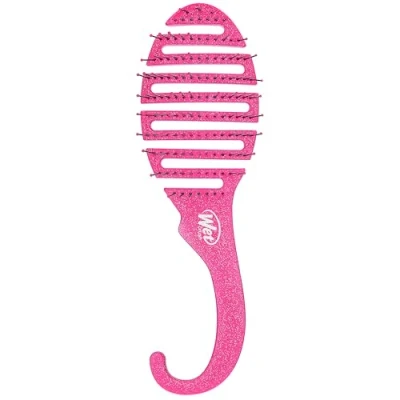 Image of Wet Brush Shower Detangler Pink Glitter By For Unisex 1 Pc Hair