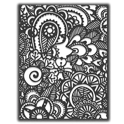 Image of Sizzix Thinlits Die 664432, Doodle Art #2 by Tim Holtz, Multicolour, One Size