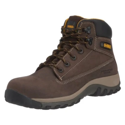 Image of DeWALT Hammer Safety Boots Brown 6 UK Wide