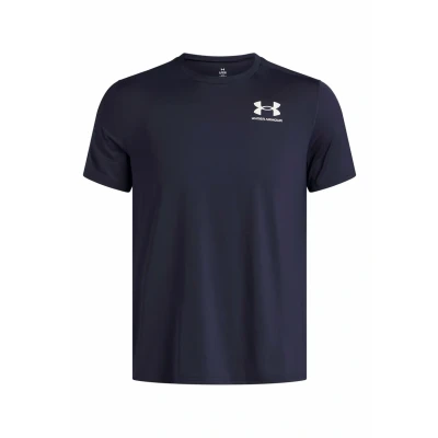 Image of Under Armour Men&#039;s UA HeatGear Fitted SS Shirt Midnight Navy