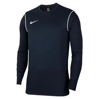 Image of NIKE Boy&#039;s Y Nk Dry Park20 Crew Top Sweatshirt, Obsidian/White/White, XL