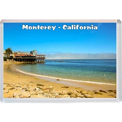 Image of Monterey California Jumbo Fridge Magnet/Magnets Gift/Souvenir/Present BBSM2010