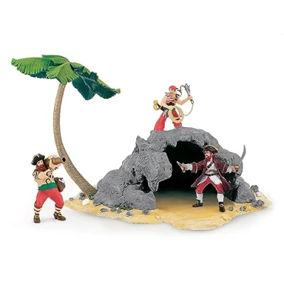 Image of Papo The Island Pirates and Corsairs Environment, 60252, Multicolored [Figures not included, sold separately]
