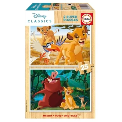 Image of Educa 19960 2x25 Lion King, various