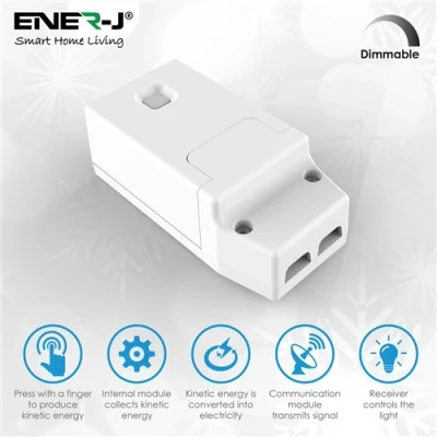 Image of Ener J On/off &amp; Dimmable RF (No Wi Fi) Wireless Receiver, 1.5A
