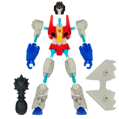 Image of Transformers MixMashers Starscream Customised Mix And Match Action Figure &amp; Accessories