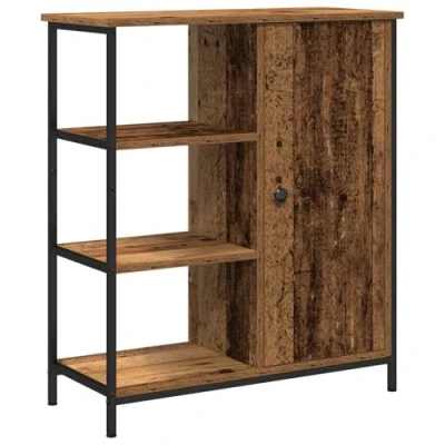 Image of vidaXL Sideboard Old Wood 70x30x80 cm Engineered