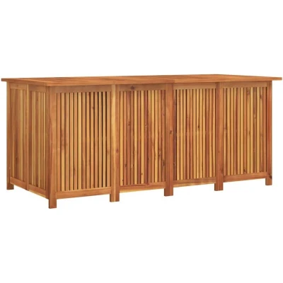 Image of vidaXL Garden Storage Box 175x80x75 cm Solid Wood Acacia