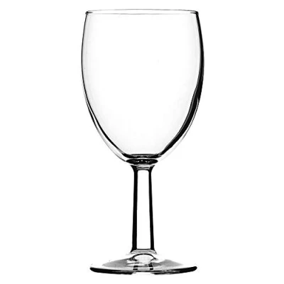Image of Pasabahce, P44645 CL0125 B01048, Saxon 7oz (20cl) Wine L @ 125ml CE (Box of 48)