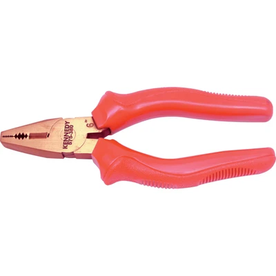 Image of Kennedy 6&quot; Spark Resistant Linesman Pliers Al Br