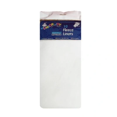 Image of Fleece Liners Pack of 10 (White) 6231WH
