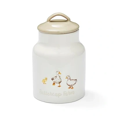 Image of Cooksmart Ceramic TCS Canister Tea Coffee Sugar Canisters For All Type Of Kitchens And Storage Jars With Modern Designs Buttercup Farm