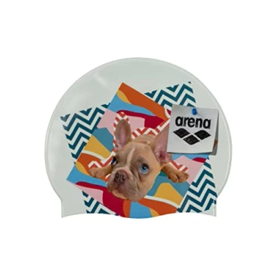 Image of Arena HD Unisex Silicone Swim Cap for Adults, Training and Racing, 100% Silicone, Wrinkle Free, Thoreau