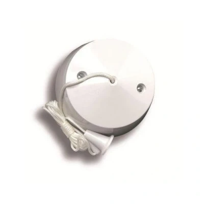 Image of Pull Cord Ceiling Switch 10amp 2 Way Bathroom Toilet