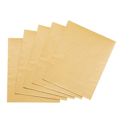 Image of Fit For The Job 5 Large A4 Size Sheets Coarse Grade Sandpaper Sanding Wood, Furniture, Metal, Plaster Home Improvement, Decorating &amp; More, 11x9 inch (230x280mm) 11&quot; x 9&quot;
