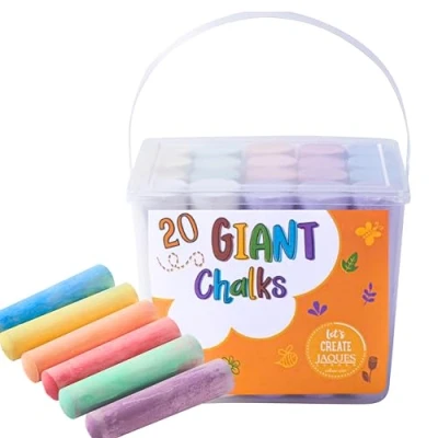 Image of Jaques of London Chunky Chalks for Toddlers Kids Garden Toys Children 1 Years Olds Since 1795