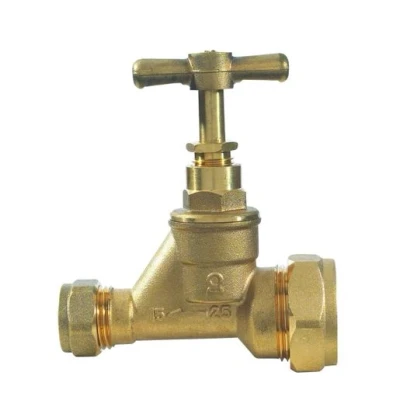 Image of Plumbright Poly/ MDPE Stop Cock 15mmx20mm
