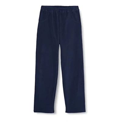 Image of Playshoes Boy&#039;s Warm Fleece Jogging Trousers, Blue (Marine), 3 Years (Manufacturer size:98)