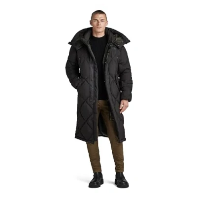 Image of G STAR RAW Men&#039;s Whistler XL long blanket, black (dk D23633 D199 6484), S