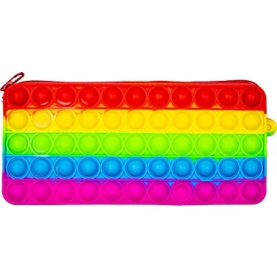 Image of Craze PressNPop Pencil Case, Fidget Toy Sensory Anti Stress Case for Children and Adults