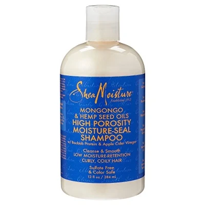 Image of Mongongo &amp; Hemp Seed Oils High Porosity Moisture Seal Shampoo by Shea for Unisex 13 oz