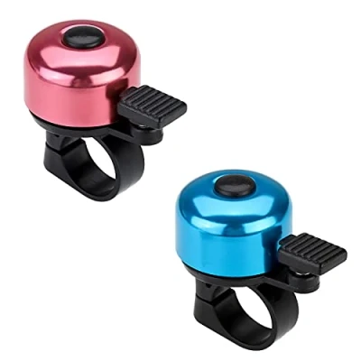 Image of Paliston Bike Bell Bicycle Crisp Sound for Adults Kids Boys Girls Blue &amp; Pink