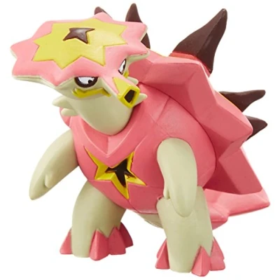 Image of TOMY TAKARA Pokemon Sun &amp; Moon Action Figure, Turtonator