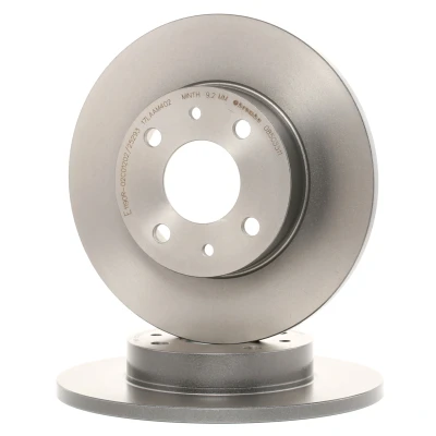 Image of 46403960, 51876438, 7163465, 71738421, 71769481 Brake DISC BREMBO Coated LINE 08.5085.11 240mm 11mm 4 solid FIAT: Coupe