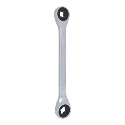 Image of KS Tools 503.4355 GEARplus Double ring ratchet spanner, E14xE18