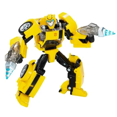 Image of Transformers Legacy United Deluxe Class Animated Universe Bumblebee Action Figure