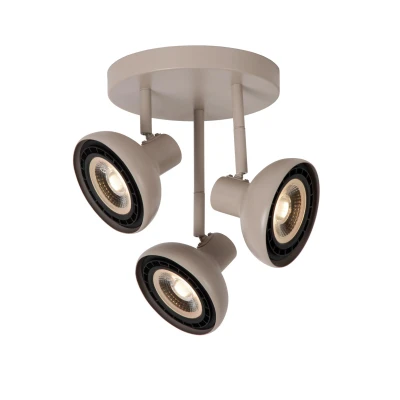 Image of Sensas Modern Ceiling spotlight Ø 25,8cm 3xGU10 (ES111) Cream