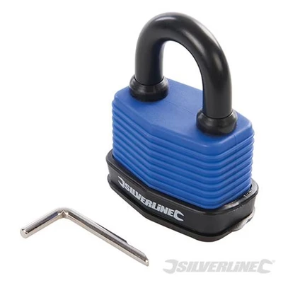 Image of Silverline Weatherproof Combination Padlock 50mm