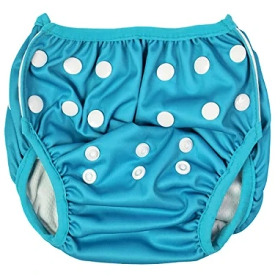 Image of Splash About Size Adjustable Swim Nappy, Blue 1 3 Years
