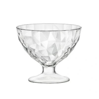 Image of Bormioli Rocco Diamond Junior Dessert Glasses, Clear, Set of 12