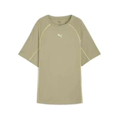 Image of Puma Sport Relaxed TEE Print Tshirt, Women&#039;s, Size: Small, Gold moon