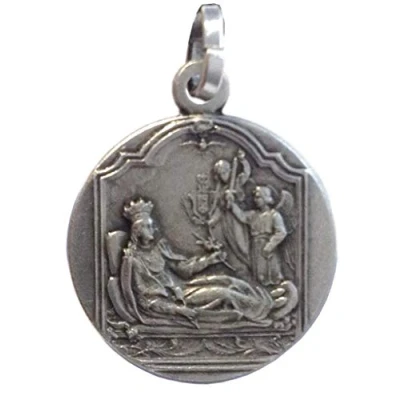 Image of 925 Sterling Silver Saint Philomena Medal The Patron Saints Medals