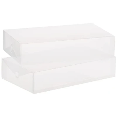 Image of Whitmor Clear Vue Boot Box (Set of 2)