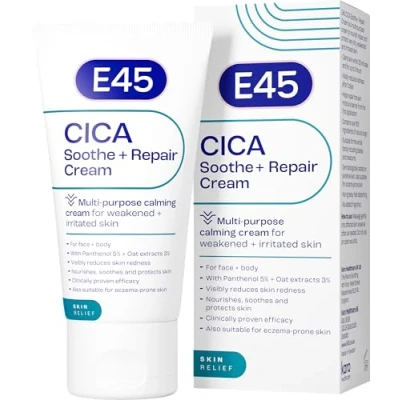 Image of E45 Cica Soothe and Repair Cream 50ml