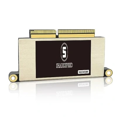 Image of S SHARKSPEED SSD 512GB NVMe M.2 PCIe Gen3.0x4 Upgrade for MacBook Pro Retina 13 Inch A1708 (2016 2017) EMC 3164/2978 Non Touch Bar