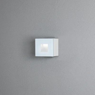 Image of Chieri Outdoor Effect Small Square Light 1.5W High Power LED White, IP54
