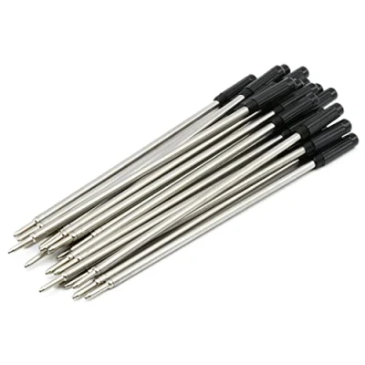 Image of Rotur Cross Type Pen Ink Refill Black Pack of 25