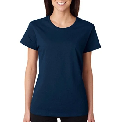 Image of Gildan Ladies Soft Style Short Sleeve T Shirt (L) (Navy)