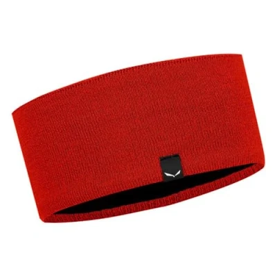 Image of Salewa Puez Merino Headband, Flame, UNISEX