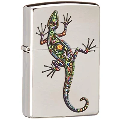 Image of Zippo 60003087 Lighters, Brass, Brushed Chrome, Single